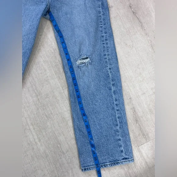 Levi's Custom Women's Premium Ribcage Straight Ankle - Picture 5 of 9